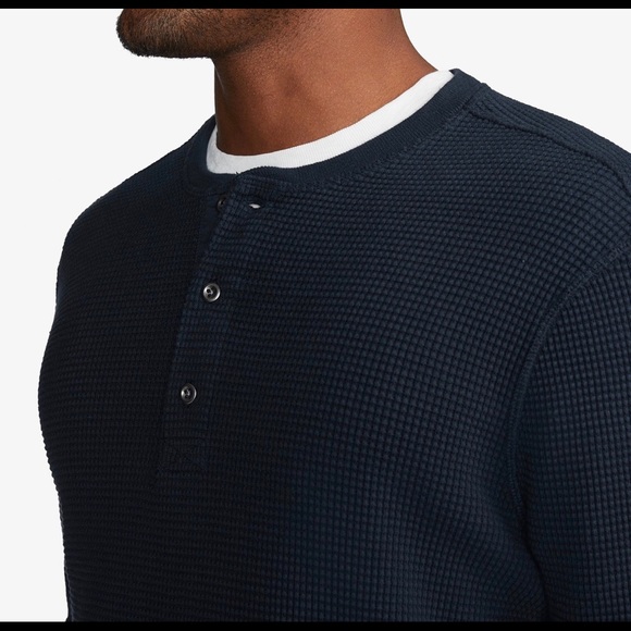 COPY - American Giant Waffle Henley - Picture 5 of 6
